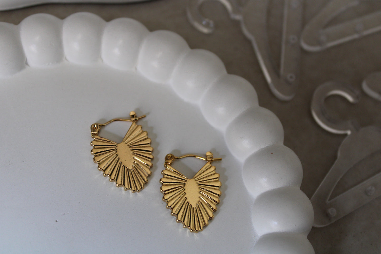 Zianne Stainless Steel Hoops