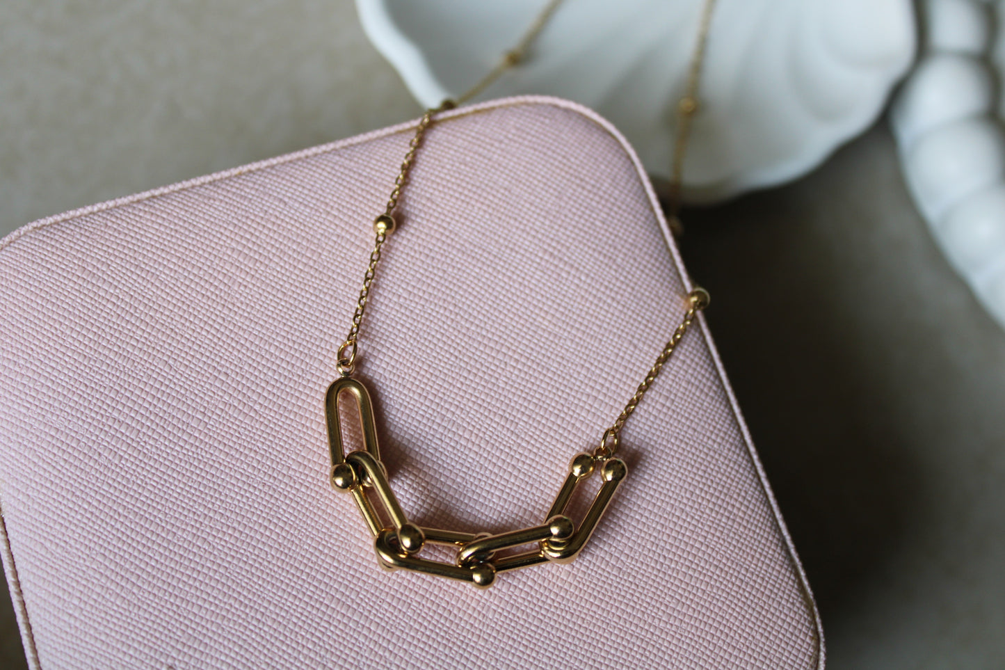 Link Me Up Stainless Steel Necklace
