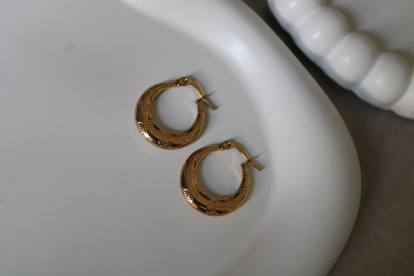 Kate Stainless Steel Hoops