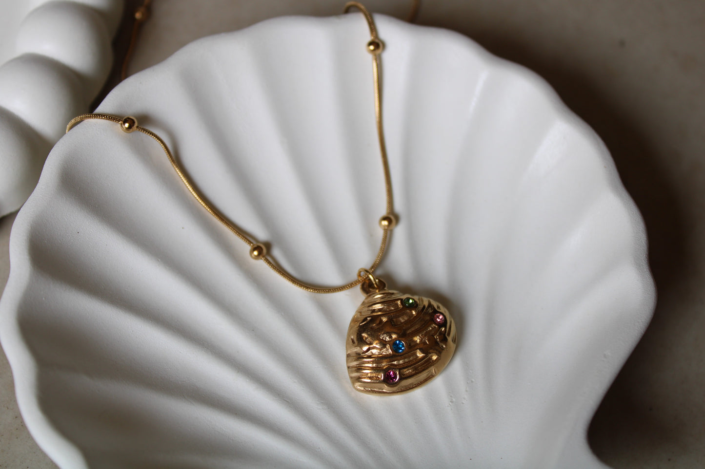 Seaside Dreams Stainless Steel Necklace