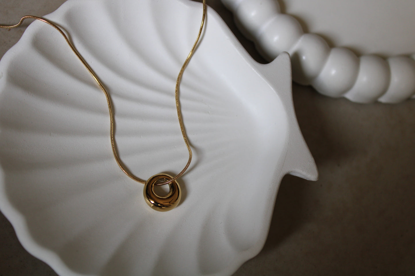 Halo Stainless Steel Necklace