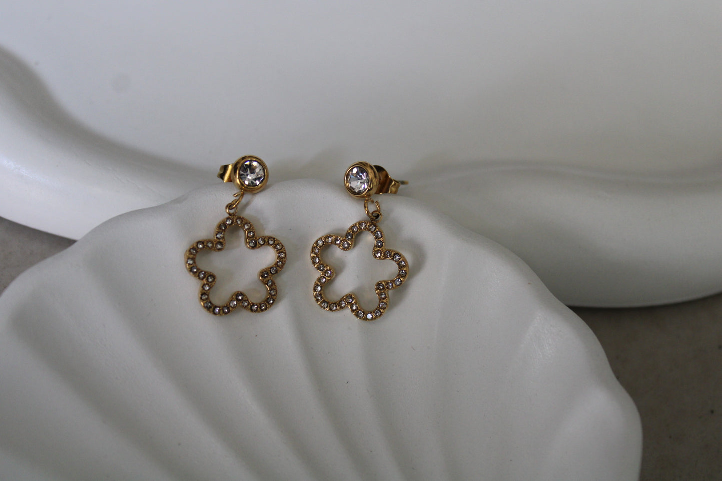 Cleo Stainless Steel Earrings