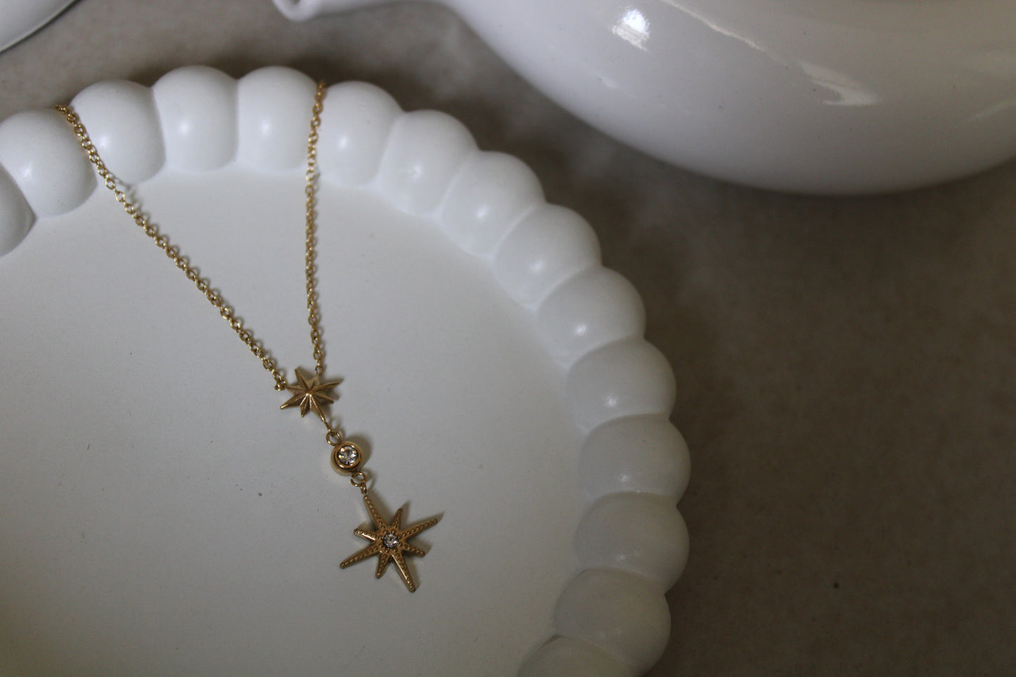 Celestial Stainless Steel Necklace