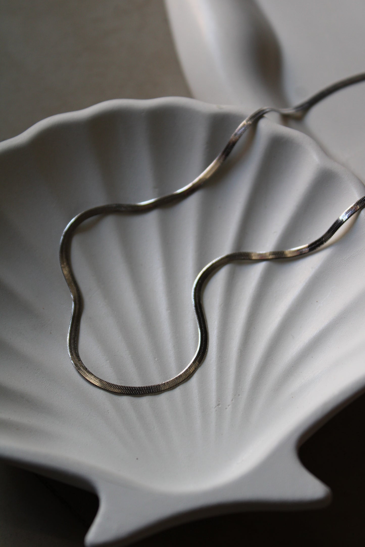 Silver Snake Chain Necklace