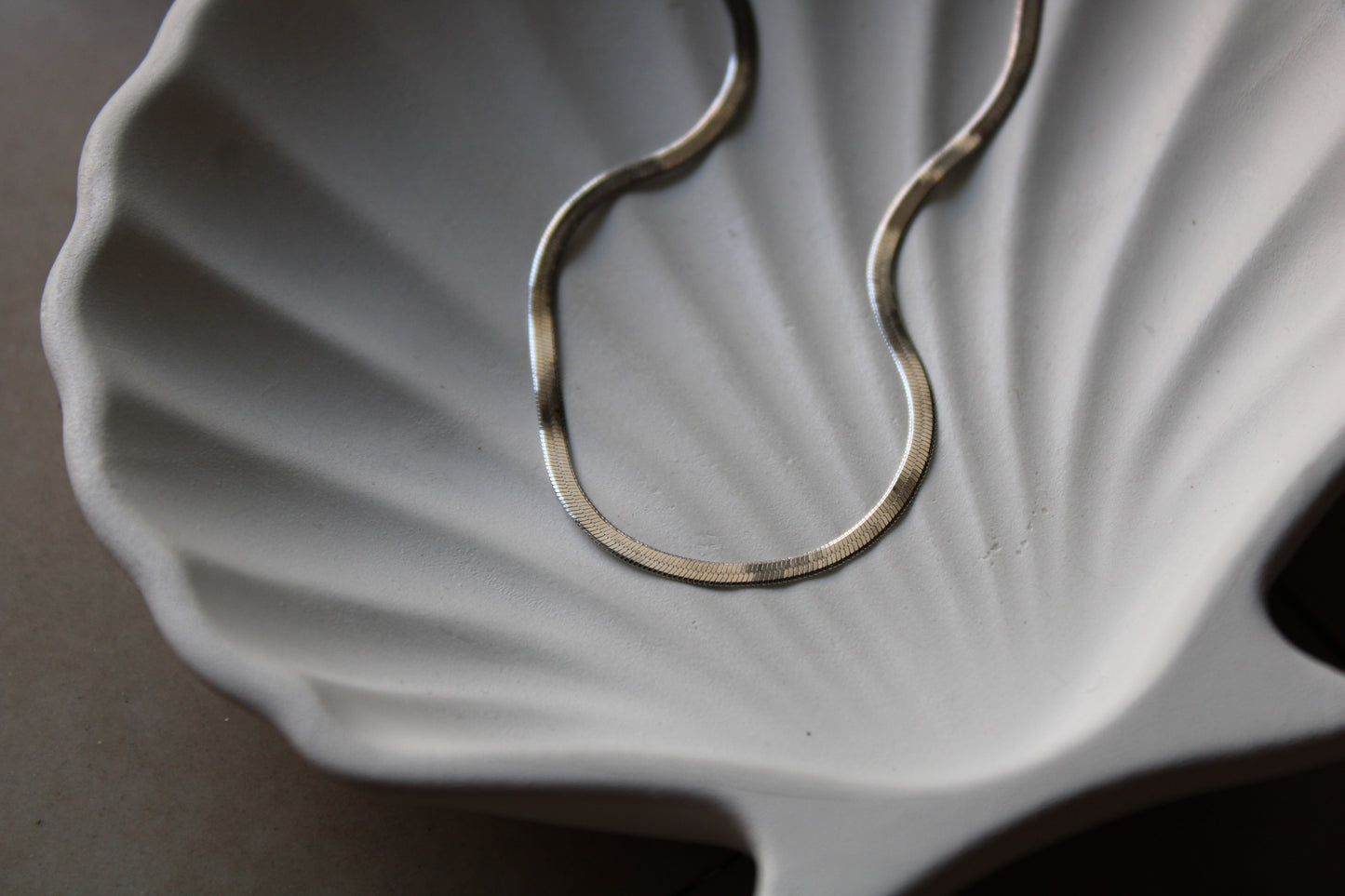 Silver Snake Chain Necklace