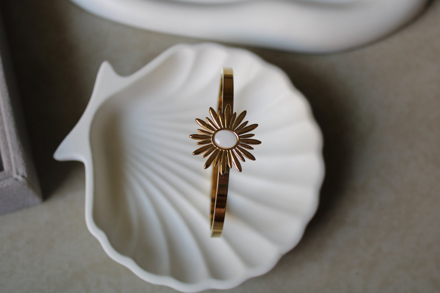 Ivory Luxe Stainless Steel Bracelet