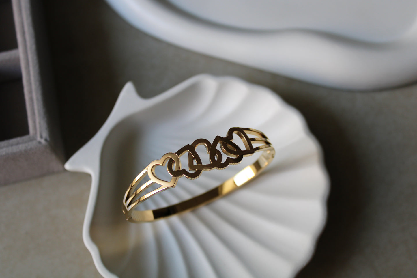 Melody of Hearts Stainless Steel Bracelet