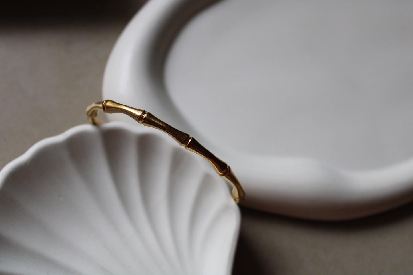 Bamboo Stainless Steel Bracelet