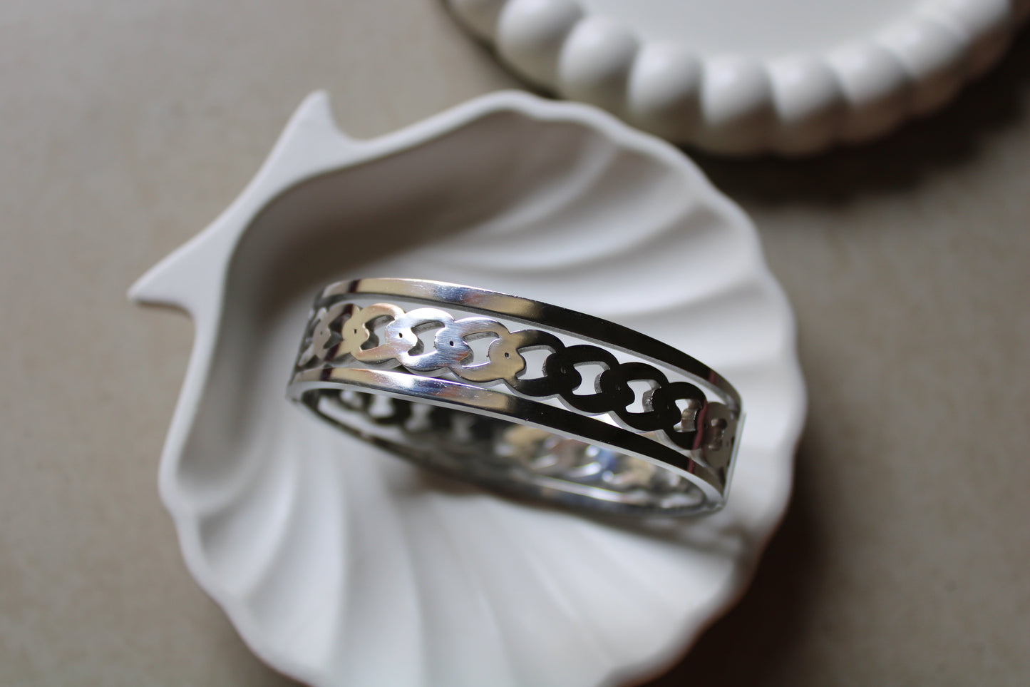 Silver Linklette Stainless Steel Bracelet