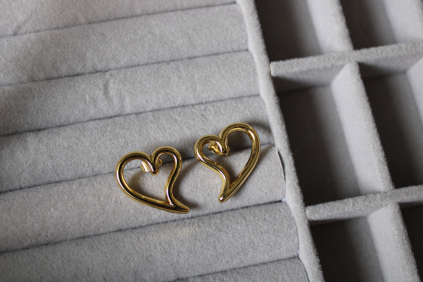 Love Etched Stainless Steel Studs