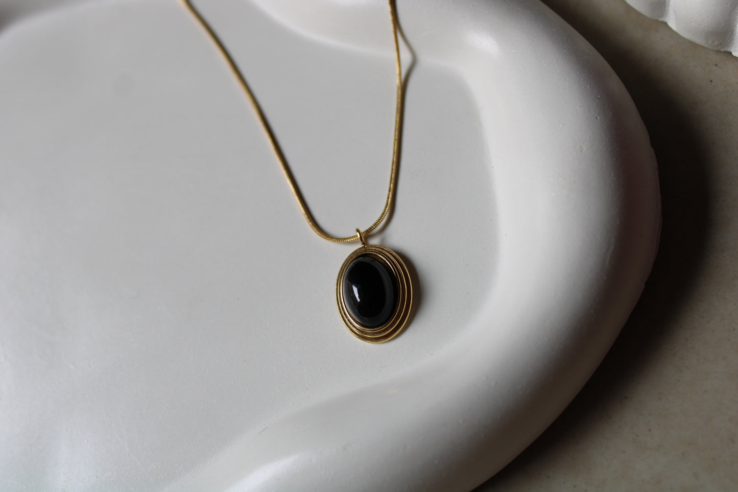 Night Owl Stainless Steel Necklace