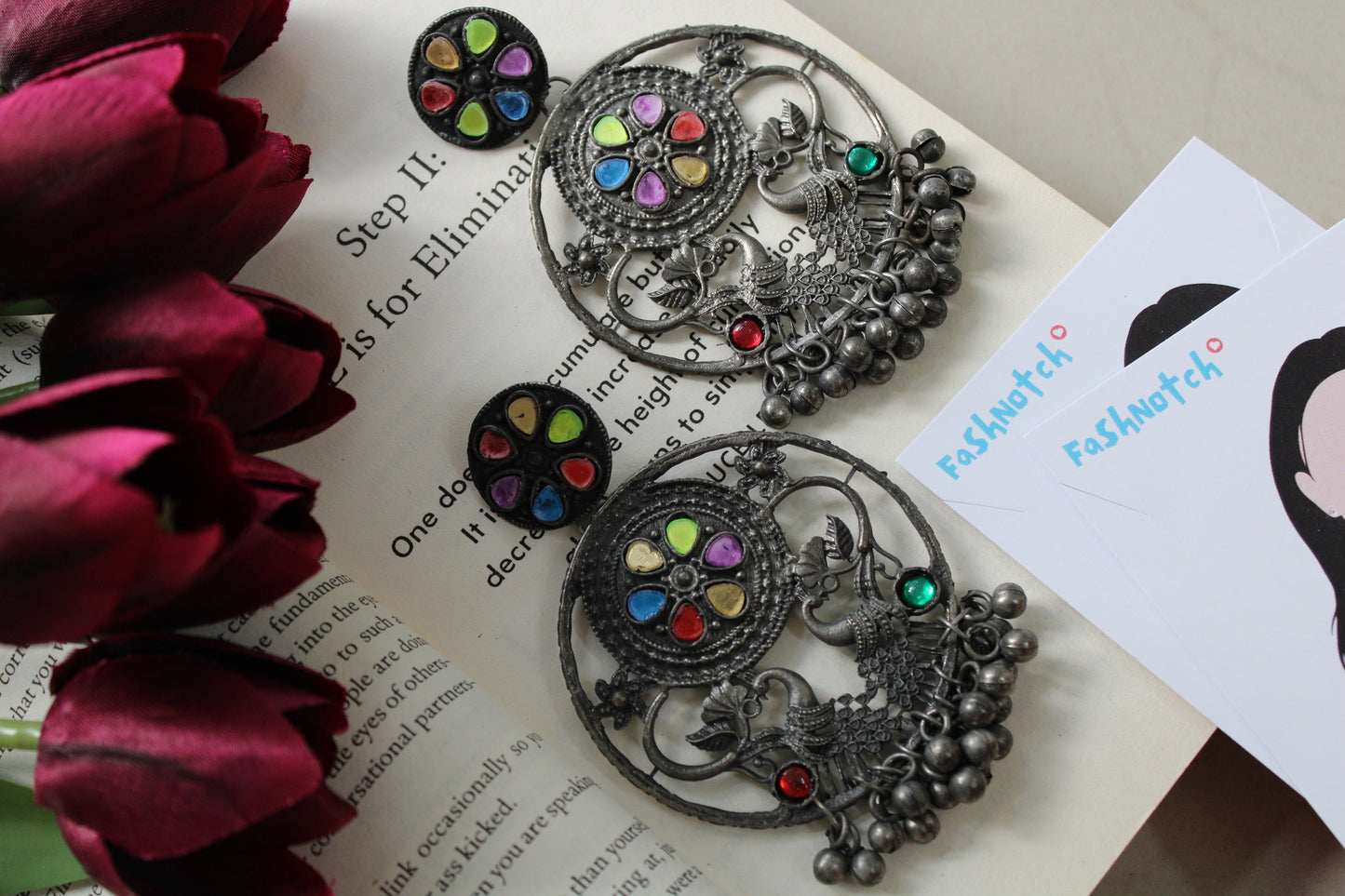 Afghani Oxidized Earrings