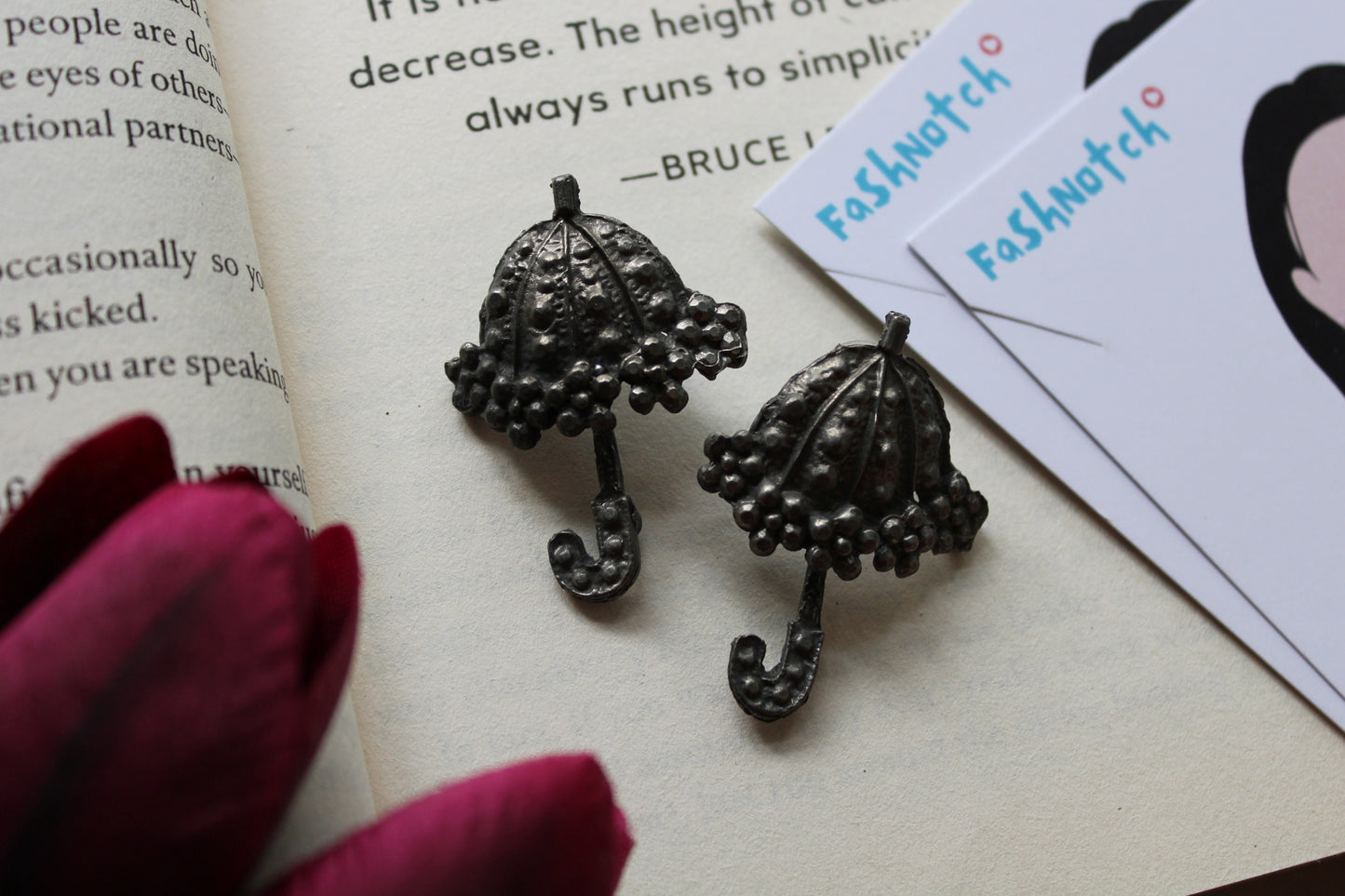 Oxidized Contemporary Earrings