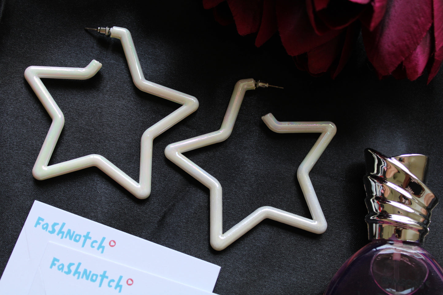 Acrylic Star Earrings