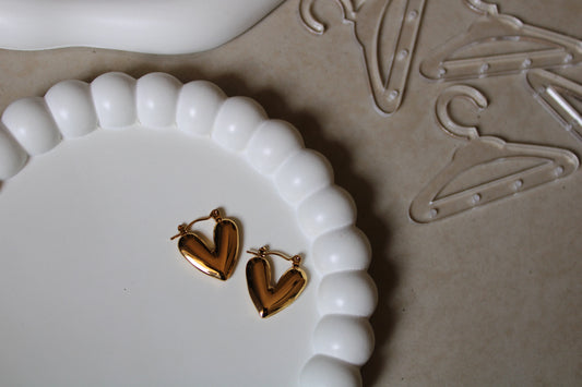 Self Love Stainless Steel Hoops