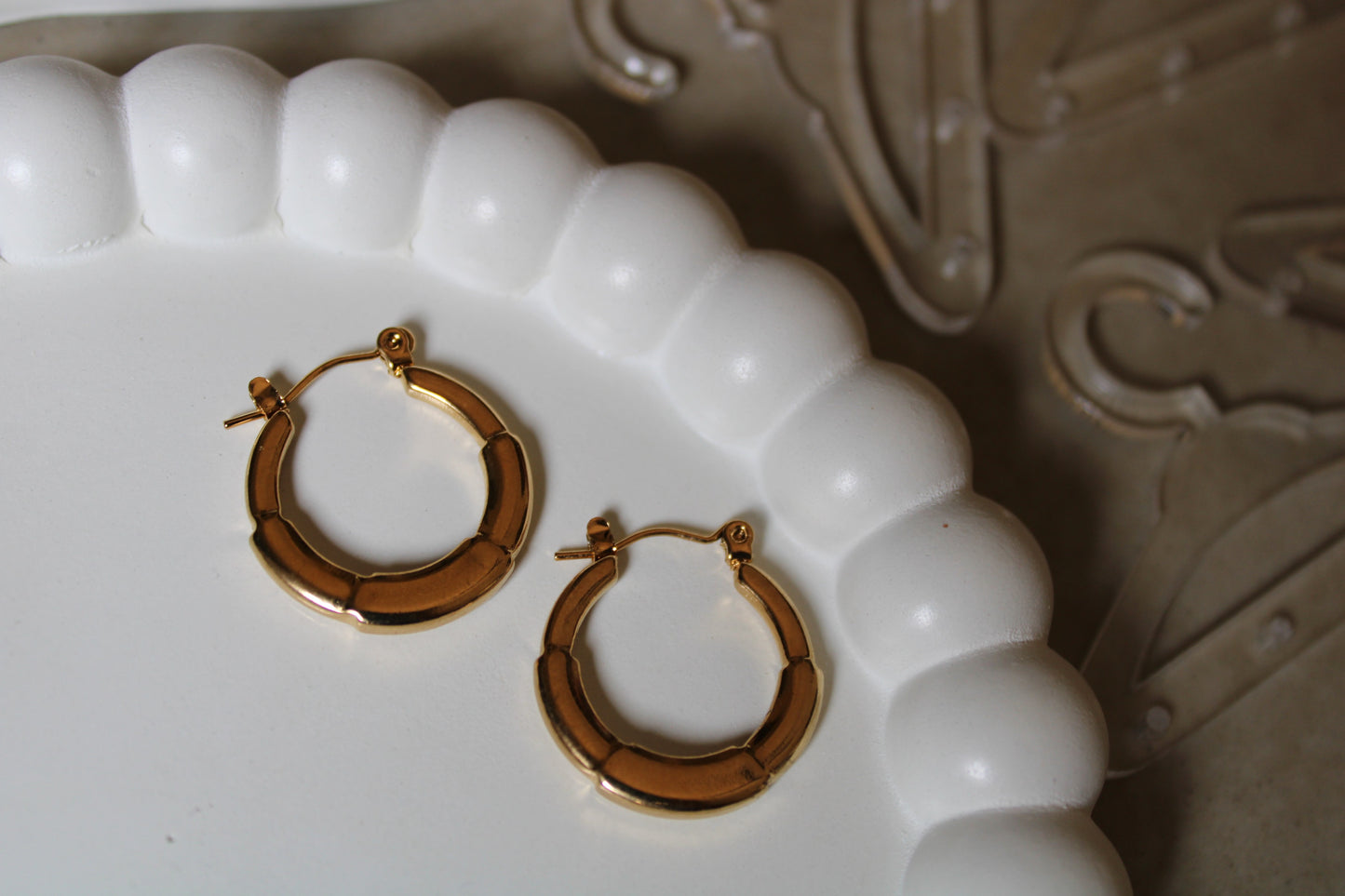 Zemina Stainless Steel Hoops