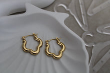 Load image into Gallery viewer, Calista Stainless Steel Hoops
