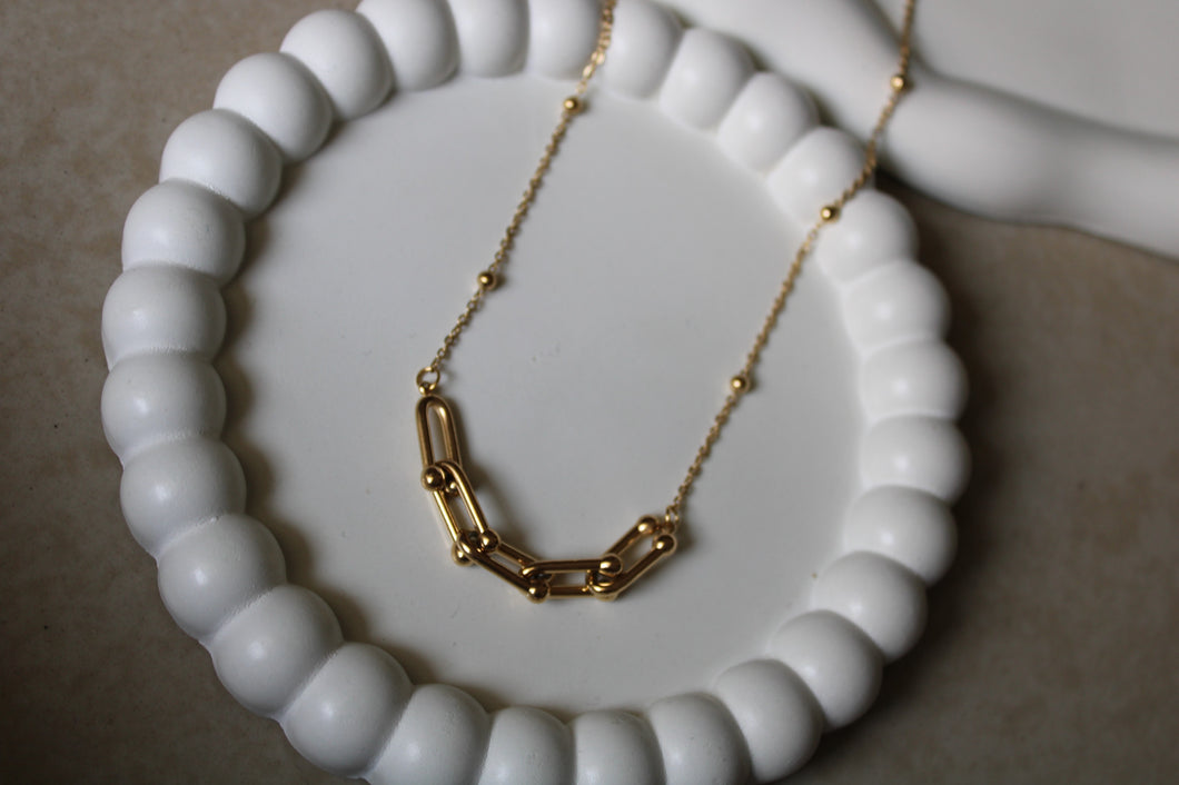 Link Me Up Stainless Steel Necklace