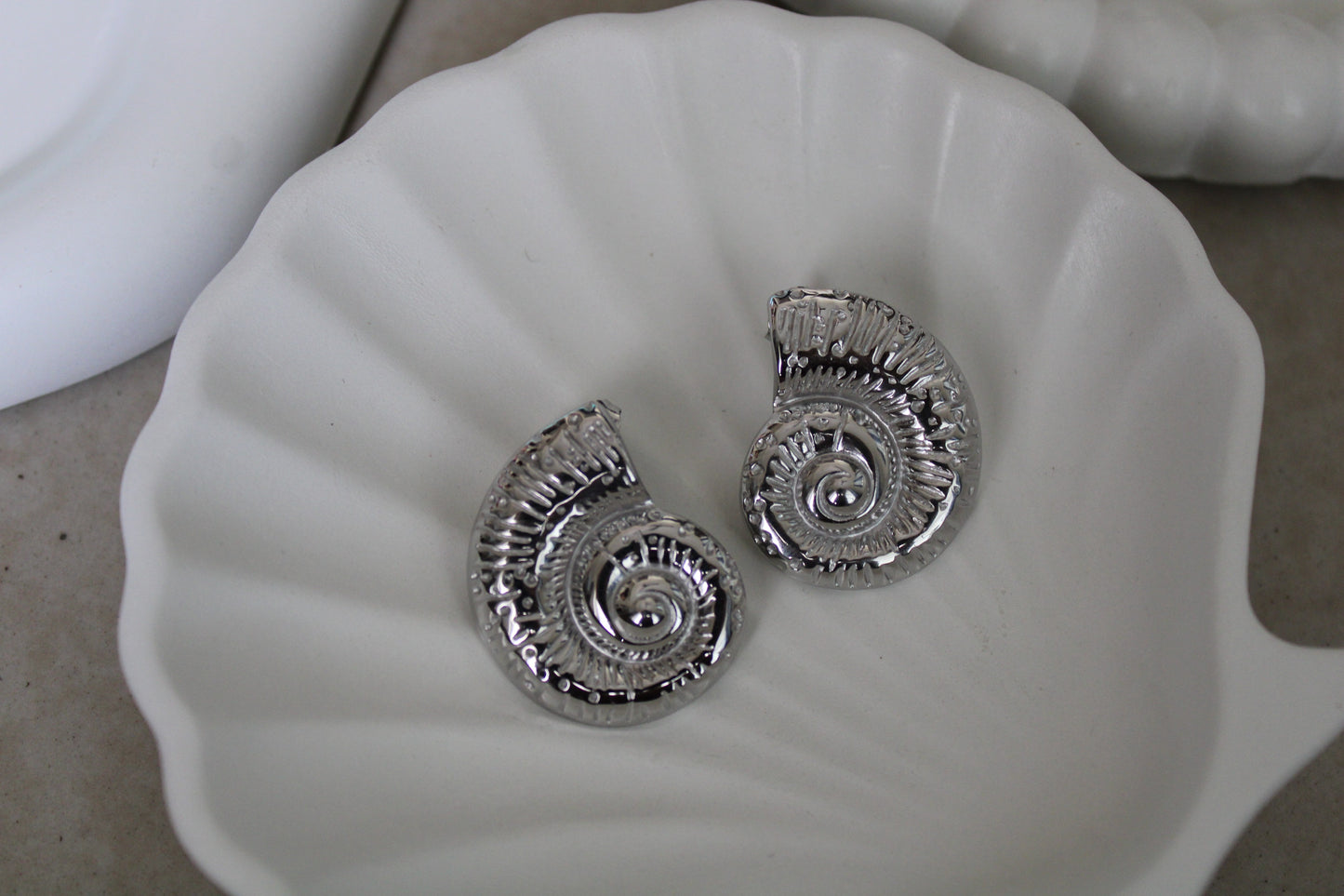 Swirl Stainless Steel Studs