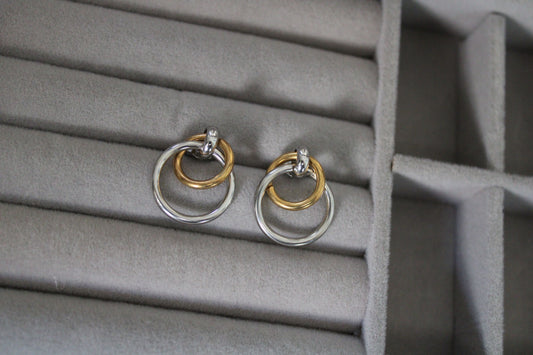 Eterna Gilver Stainless Steel Studs