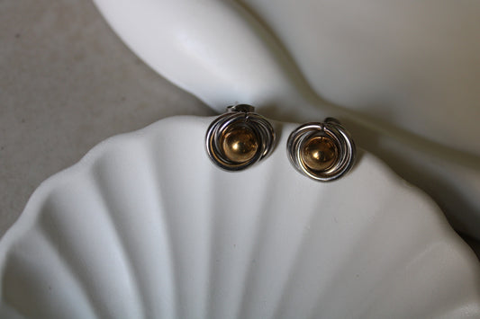 Gilver Soluna Stainless Steel Studs