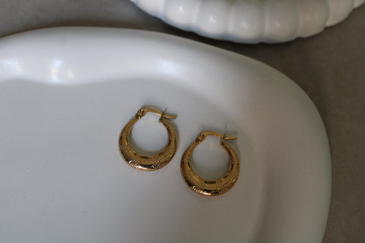 Kate Stainless Steel Hoops