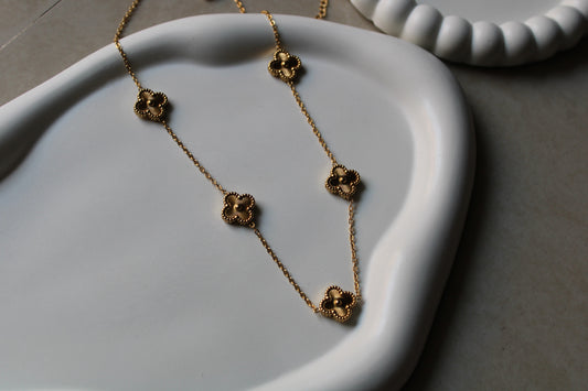 Felora Clover Stainless Steel Necklace