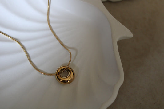 Halo Stainless Steel Necklace