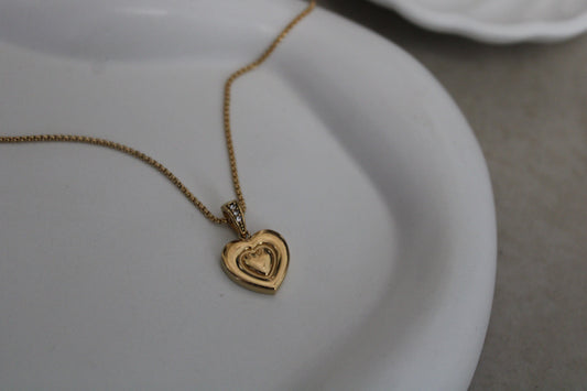 Heartbeat Stainless Steel Necklace