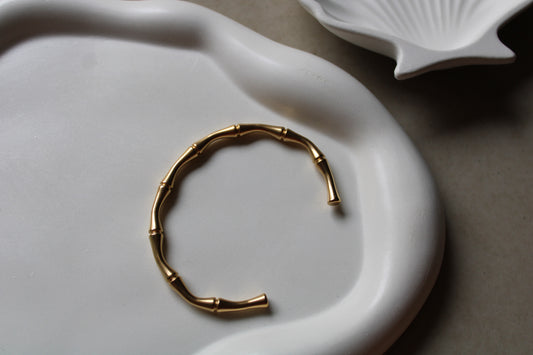 Bamboo Stainless Steel Bracelet