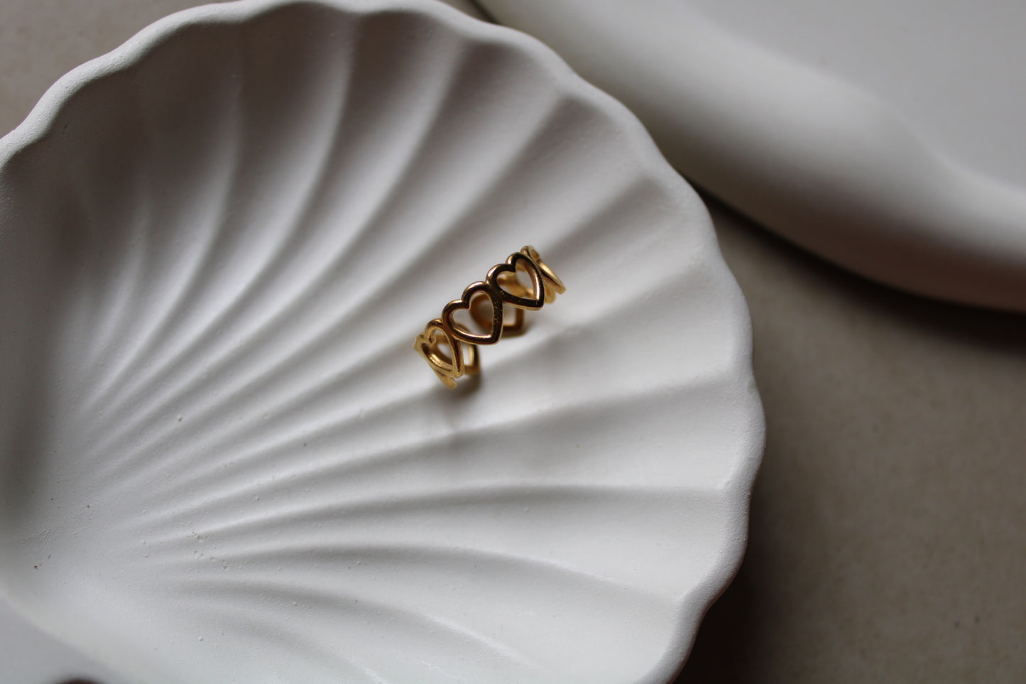 All Hearts Stainless Steel Ring - Adjustable