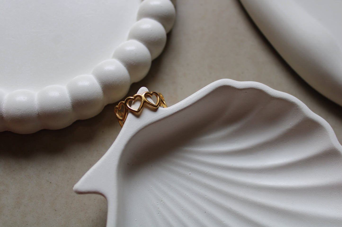 All Hearts Stainless Steel Ring - Adjustable