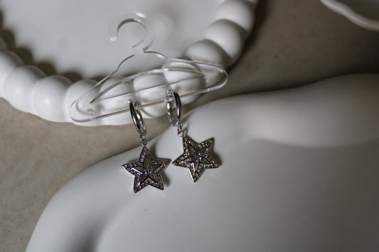 Starlit Stainless Steel Huggies