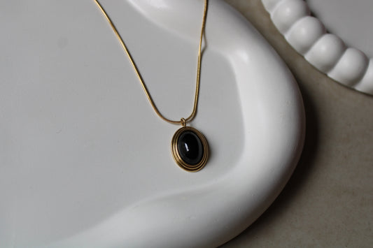 Night Owl Stainless Steel Necklace