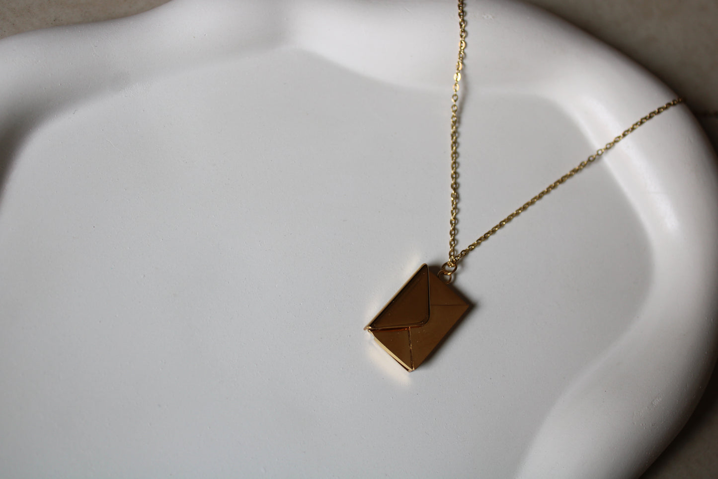 Hidden Letter Stainless Steel Necklace