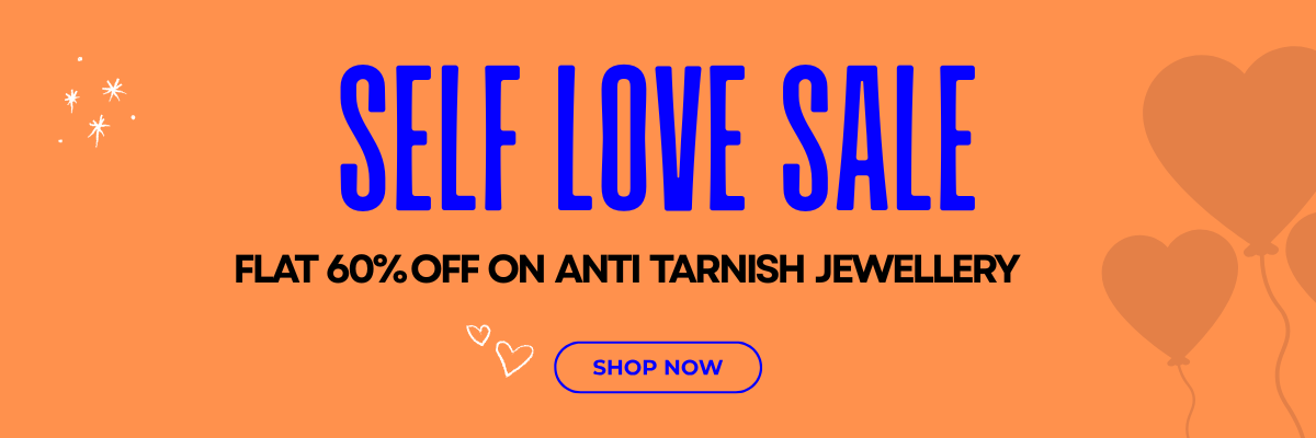 Flat 60% off on Anti Tarnish Jewellery
