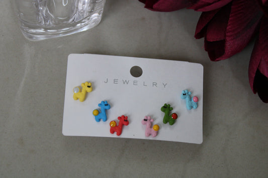 Mismatch Studs Earrings