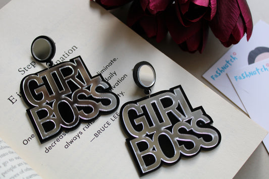 Girl Boss Earrings
