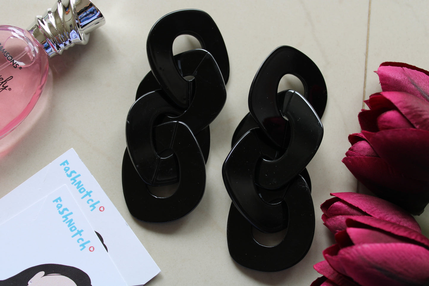 Statement Link Earrings