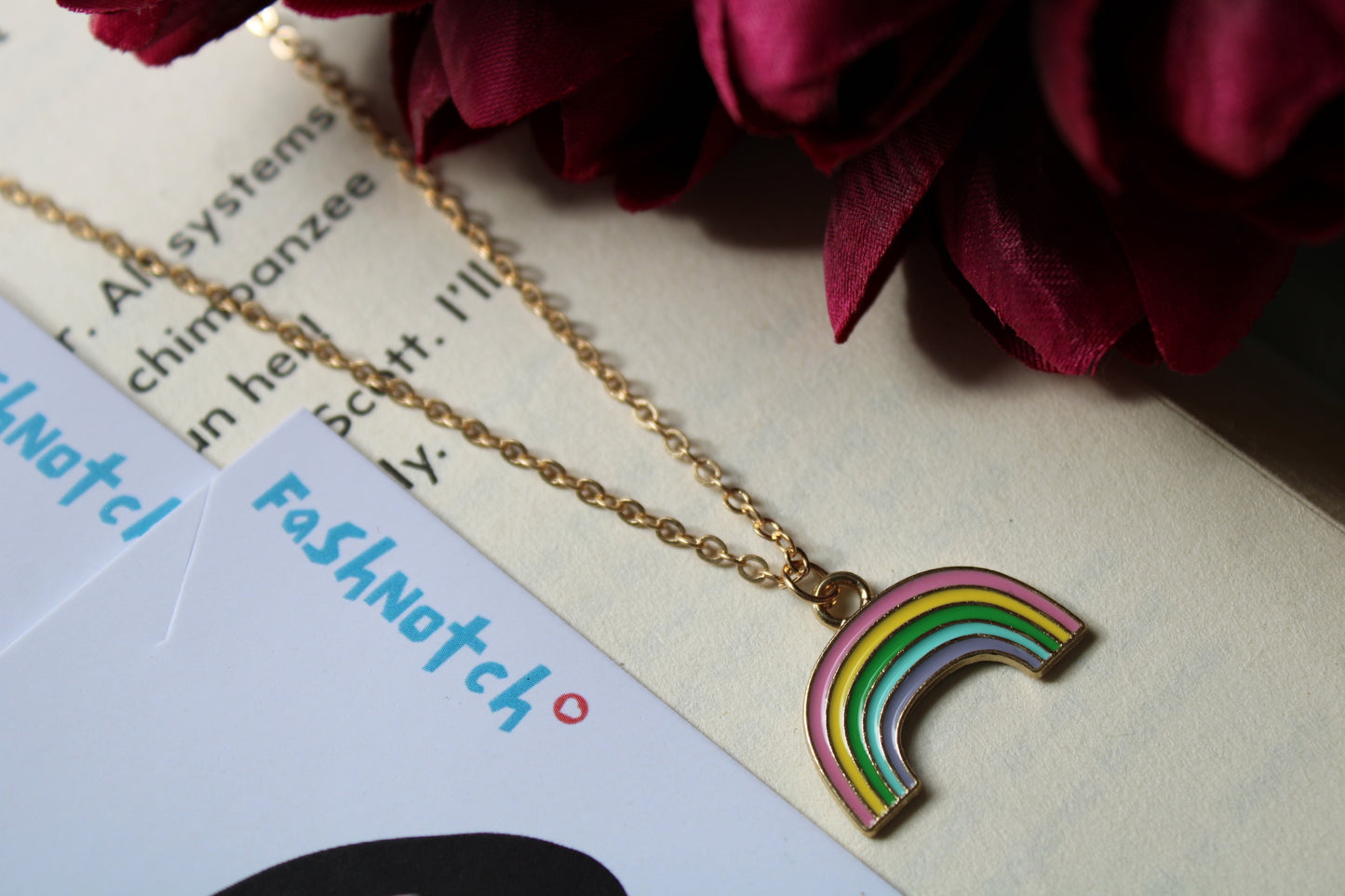 Pastel Rainbow Necklace