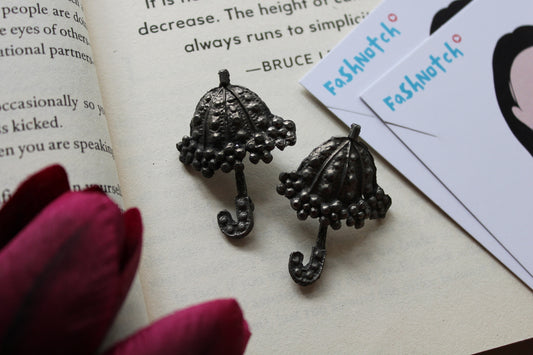 Oxidized Contemporary Earrings