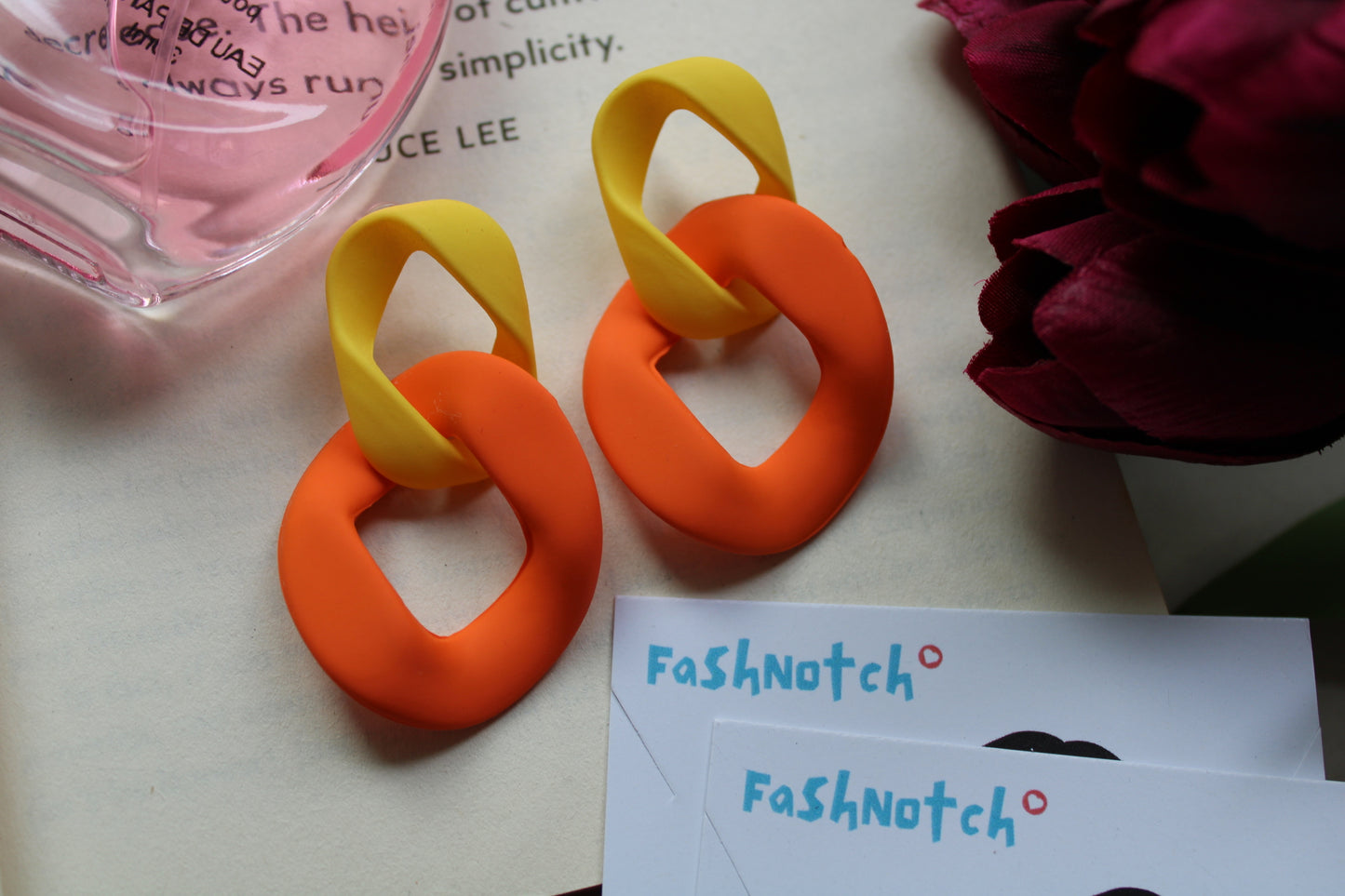 Statement Link Earrings