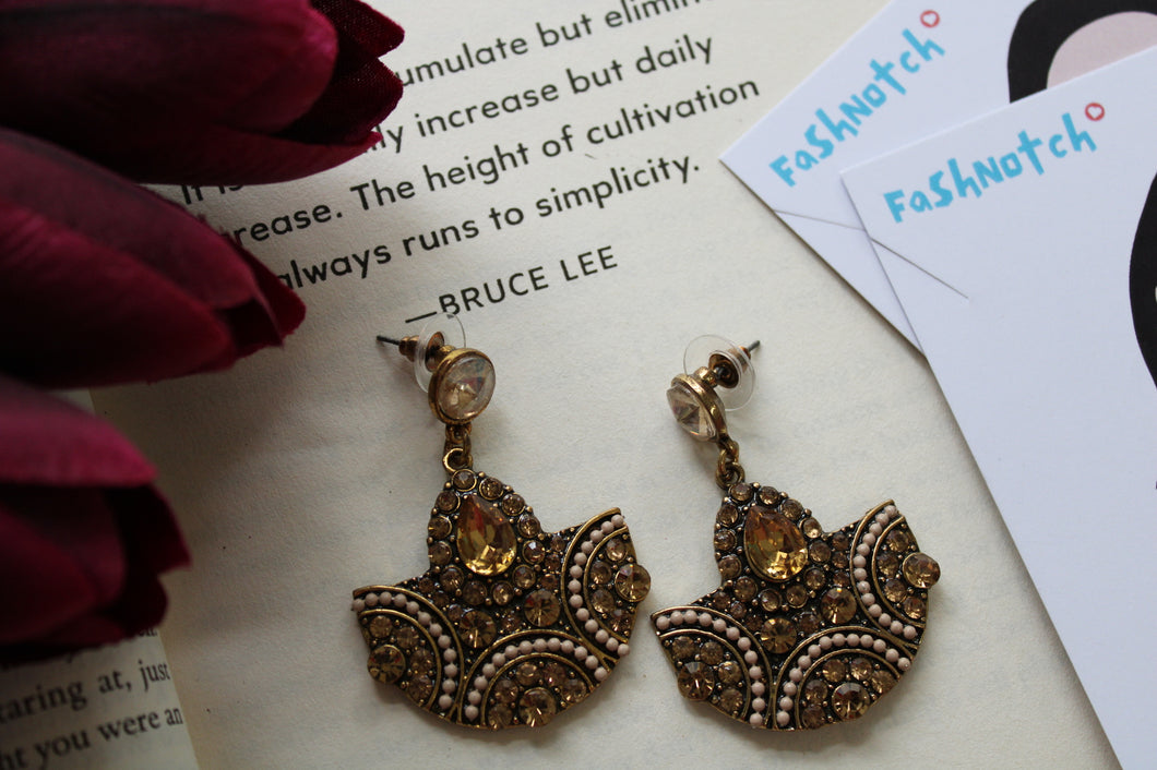 Korean Crystal Earrings