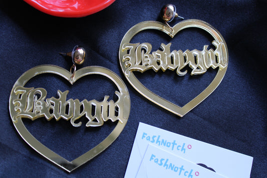 Statement Gold Earrings