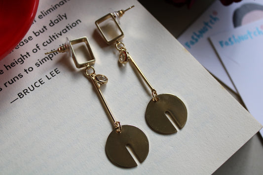 Stylish Gold Earrings